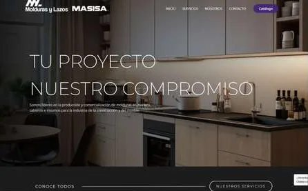 Inicio Página web de Molduras y Lazos